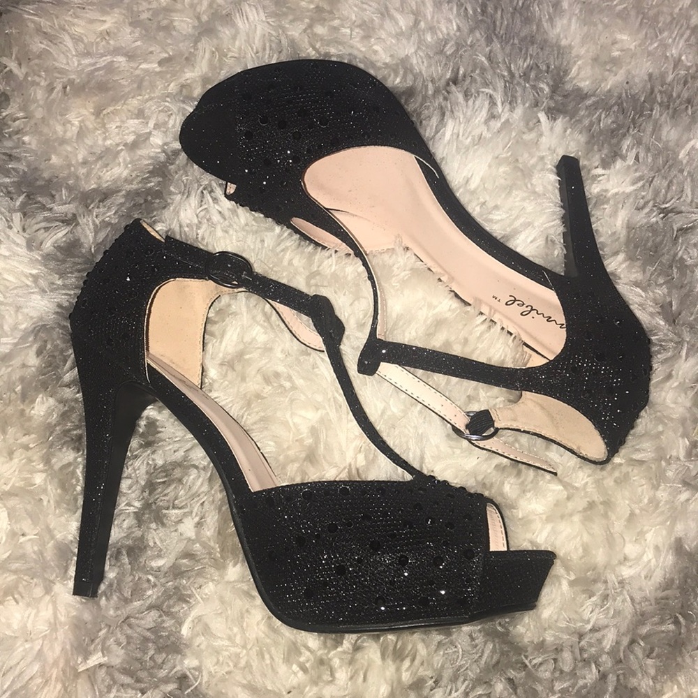 Black heels
